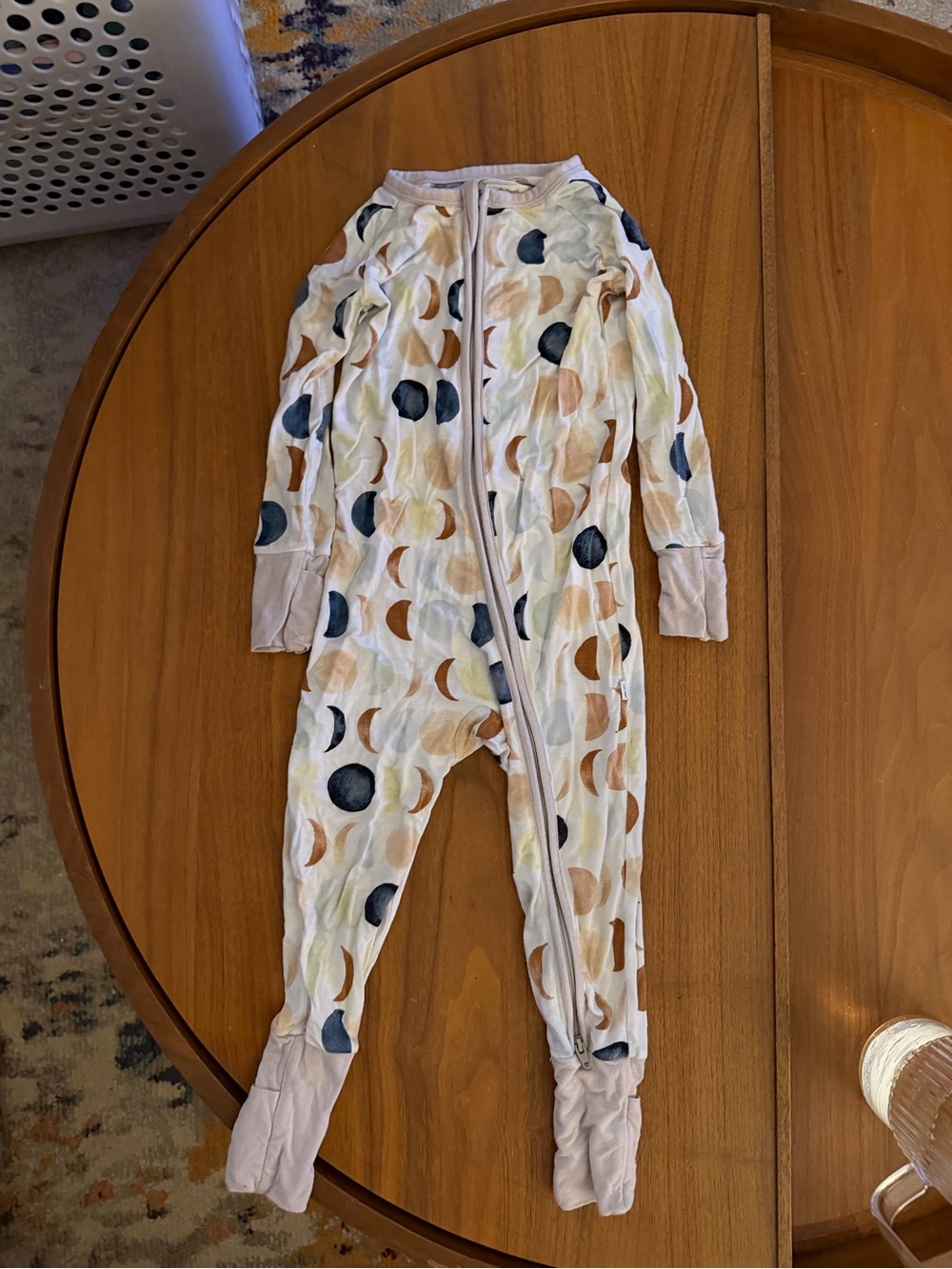 Little Sleepies 12-18 mos Moons pajamas